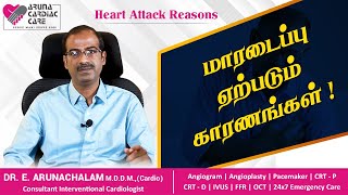 மாரடைப்பு ஏற்படுவதற்கான காரணங்கள் | Best Cardiac Surgeon in Tirunelveli | Dr Arunachalam