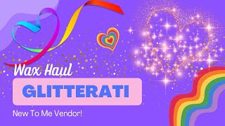 Glitterati Vendor Wax Haul April 2024 Preorder - NTMV! #homefragrance #vendorwax #waxhaul