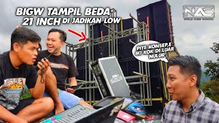 BIGW AUDIO WES MULAI DI CEK SOUND TIPIS\