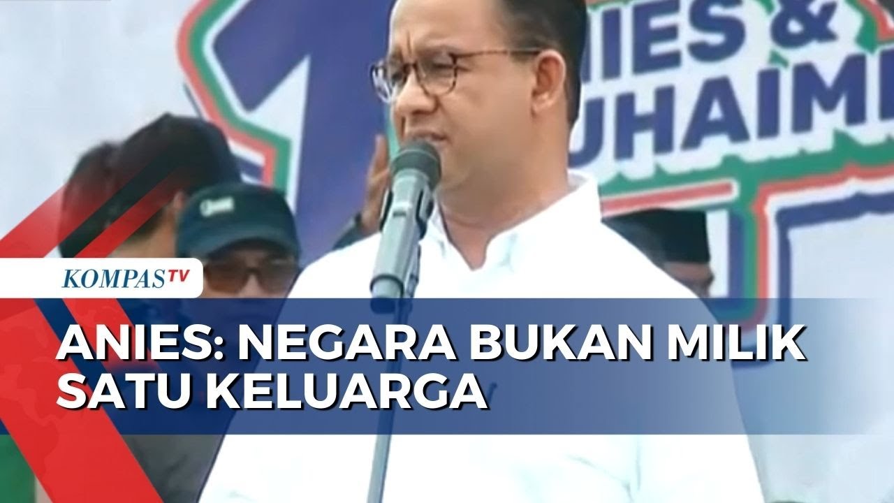 Kampanye Akbar Di Yogyakarta, Anies Singgung Negara Bukan Milik Satu ...