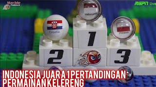 INDONESIA MENANG JUARA 1 DALAM PERTANDINGAN PERMAINAN KELERENG ANTAR DUNIA