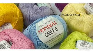 [ Mondial cable 5 ] 絲光細棉線用途多 #mondial #cable5