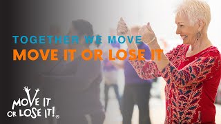 Together we move: Spreading the joy of Move it or Lose it exercise classes across the UK!