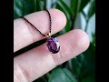 Amethyst Rose Pendant