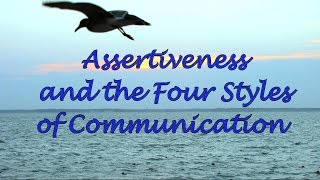 Assertiveness and the Four Communication Styles