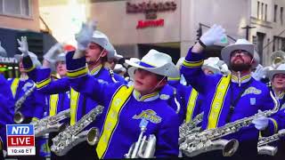 SDSU “Pride of the Dakotas” Marching Band-Macy’s Parade 2022