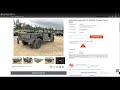Buying a Govplanet Humvee- Process & Top Tips