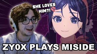 Zy0x Plays MiSide and TALKS TO A GIRL for the FIRST TIME | Playthrough Highlights (vol. 1?)