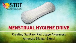 Menstrual Hygiene Drive | Creating Awareness Among Sikligar Community Woman