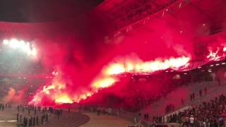 Pyroshow Zapatista Esperanza, EST vs Sundowns 0-0, 21/06/2017, CL 2017.