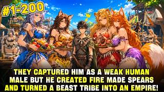 Abandoned in Primitive World,Boy Uses Knowledge to Conquer a Beast-Girl Tribe and Forge a Empire!