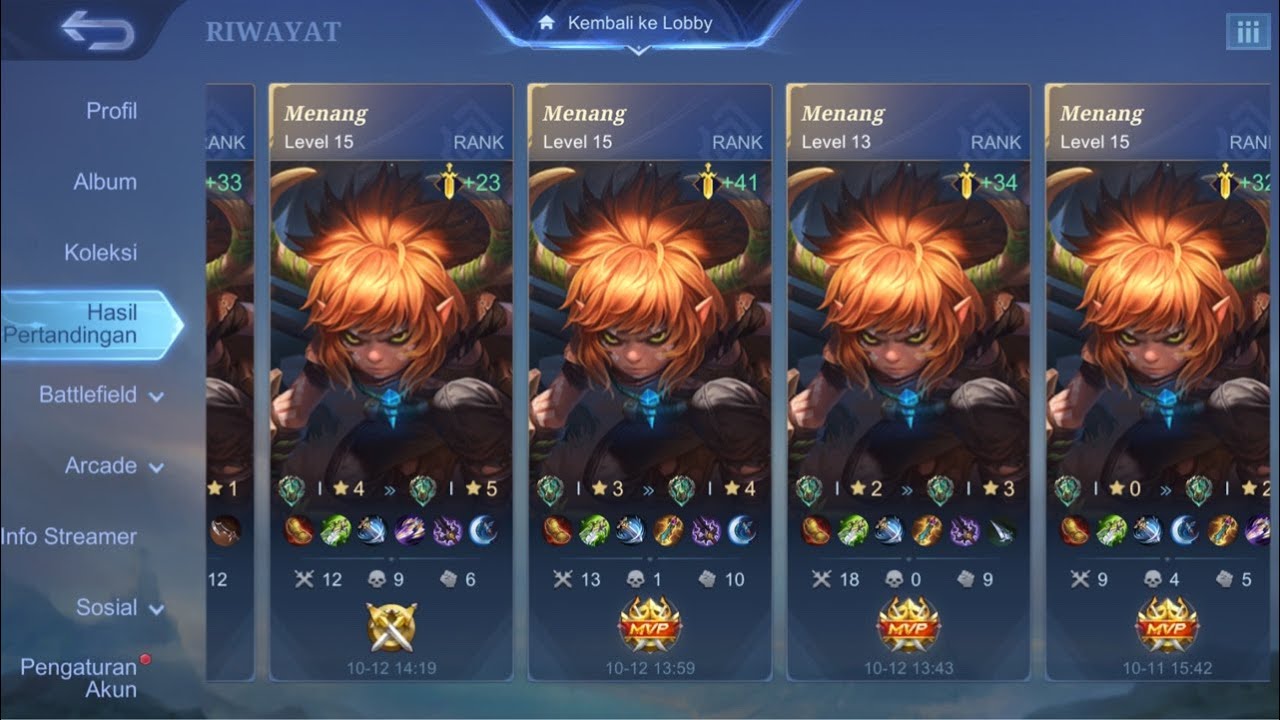 Push Rank Popol Mobile Legends Youtube