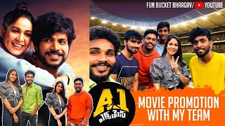 A1Express Movie Promotion With Sundeep Kishan And Lavanya Tripathi | Scenes From The Shoot