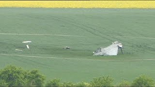 Crash sans victime d'un avion militaire hongrois en République Tchèque