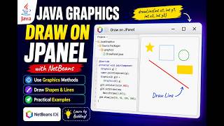 Java Graphics Draw on JPanel | NetBeans