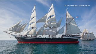 'Star of India' sets sail for first time in five years on 160th birthday | Zevely Zone