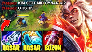 RAKİP YASUO'YU SETT MID OYNAYARAK DELİRTTİM (BANA OTİSTİK DEDİ) | SIFIRDAN USTALIĞA @ElayjaLol #2