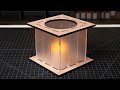 How to make a Modern Candle Box with a Laser Cutter