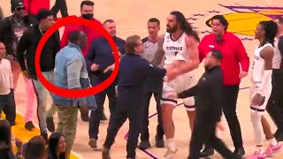 Shannon Sharpe gets into fight with Tee Morant, Steven Adams and entire Grizzlies