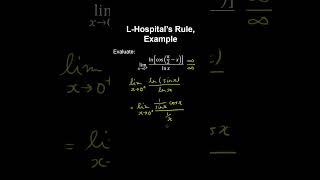 4.7k L'Hospital's Rule, Derivative, Limits, Example - AP Calculus BC