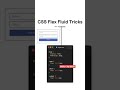 CSS Flexbox fluid tricks