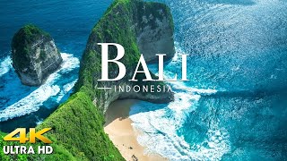 FLYING OVER BALI (4K UHD) - Amazing Beautiful Nature Scenery with Relaxing Music (4K Video Ultra HD)
