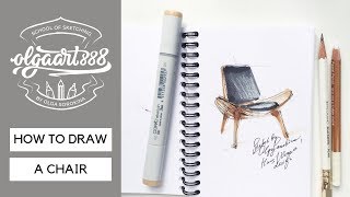 🔴LIVE: How to draw a chair with markers?