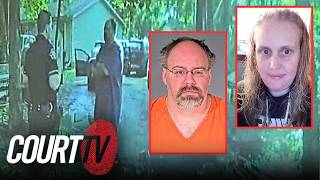 Accused Killer Husband is Questioned By Cops