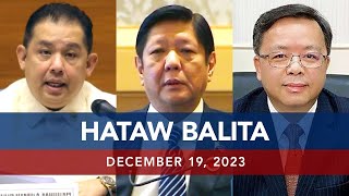 UNTV: HATAW BALITA  |  December 19, 2023