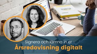 Lämna in din årsredovisning digitalt – så här gör du!