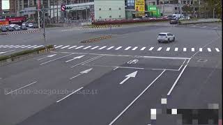 新北五股車禍 黑車逆向上快速道路影像曝