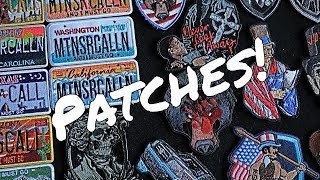 A Look at my Morale Patch Collection | How YOU can Start a Patch Collection! | Vinyl and Embroidered