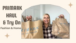 PRIMARK HAUL & TRY ON / ✨New In Fashion & Home✨
