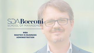 MBA - Words from the Director | SDA Bocconi