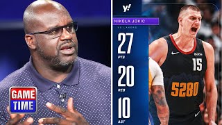NBA Gametime reacts Nuggets' 101-99 comeback win over Lakers, take 2-0 series lead; N. Jokic 27 Pts