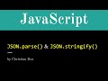 JavaScript JSON.parse() vs JSON.stringify() (Elements of Dynamic Web Design)