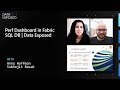 Perf Dashboard in Fabric SQL DB | Data Exposed
