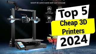 ✅Top 5 Best Cheap 3D Printers for 2024 | Best Cheap 3D Printers Review