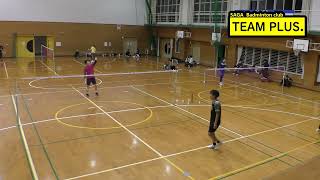 2025.1.18　丹下・武富　TEAM PLUS.定期練習