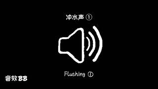 冲水声①‖视频音效‖Video Sound Effect‖Flushing①