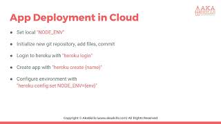 59 App Deployment in Cloud