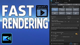 The RIGHT Settings for Fast Video Rendering | PowerDirector