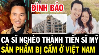 ĐÌNH BẢO ca sĩ Thúy Nga PBN trở thành tiến sĩ ở MỸ, hé lộ gia thế người vợ đại gia