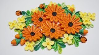 Quilling Flower V7 Tutorial | DIY Paper Daisy Flower Tutorial