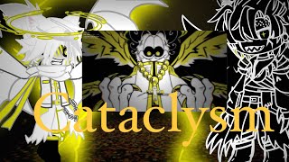 【Gachaclub】 FNF react to Cataclysm 【Gorefield V2】