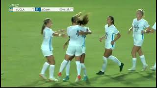 Highlights - UCLA W. Soccer at Duke