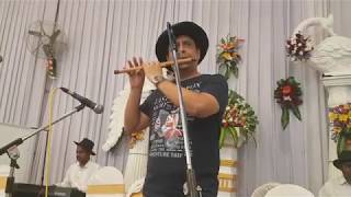 Navaduva nudiye gandhada gudi kannada song instrumental on flute by SJ Prasanna (9243104505)