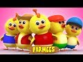 Five Little Chicks | Nursery Rhymes Songs For Kids | Rhymes For Children by Farmees