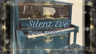 辛島美登里【サイレント・イヴ】オルゴール🎼自動演奏アップライトピアノ型オルゴール🎼Midori Karashima【Silent Eve】Music Box Cover🎼All CG/Piano 3D