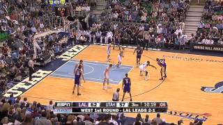 Kobe Bryant Full Highlights vs Jazz 2009 WCR1 GM4 - 38 Pts, 16-24 FG